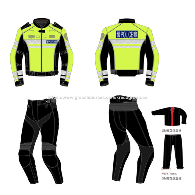 Fatos de equitação da polícia multifuncionais de inverno e outono OEM ODM por atacado, fatos de motocicleta da polícia. Fatos de motim - KRE-JA005-#9940 for sale at factory direct price