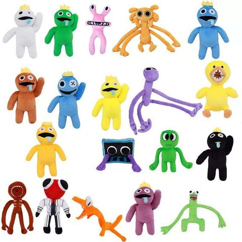 New Rainbow Friends Plush Toy Blue Cartoon Game Character Stuffed