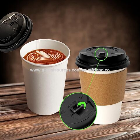 Buy Wholesale China Disposable Coffee Cups With Lids – To Go Coffee Cup Hot  And Cold Insulated Paper & Paper Cup,coffee Cup,disposable Paper Cup at USD  0.02