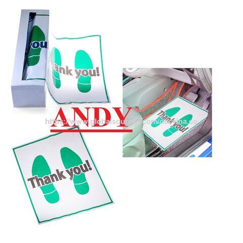 Vietnam Vente en gros de tapis de sol de voiture jetables en papier personnalisés et bon marché pour la protection for sale at factory direct price