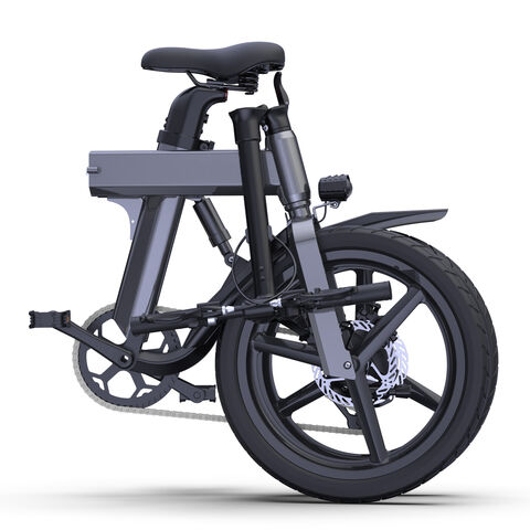 Bicicleta eléctrica plegable para adultos, bicicleta eléctrica ultraligera  con batería de 48 V y 10 Ah, motor de 500 W, bicicleta E de 7 velocidades y