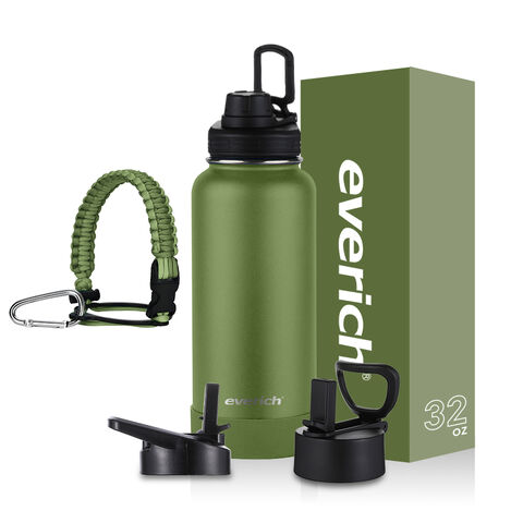 Wholesale Custom Logo Wide Mouth 32oz Stainless Steel Sports Water ...