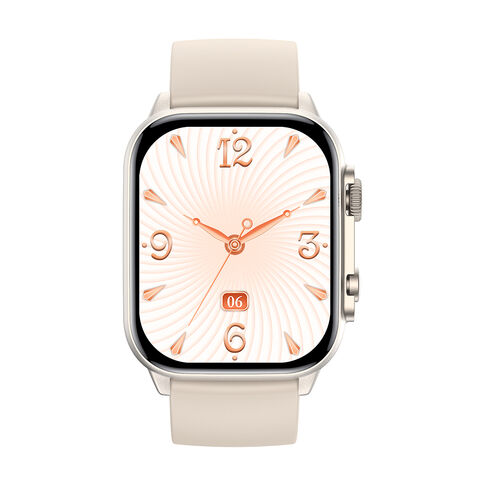 Reloj inteligente con pantalla AMOLED de 1,96 "410*502 HK95 IP68, reloj de pulsera de lujo con mensaje
