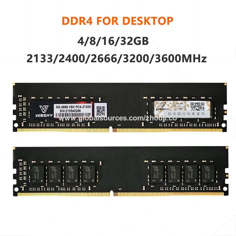 Integral 8GO DDR4 RAM 3200MHz SDRAM Mémoire pour PC de Bureau/Ordinateur  PC4-25600 : : High-tech