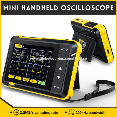 Oscilloscope numérique portable à bande passante 500 kHz et