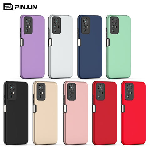 For Xiaomi Redmi Note 12 Pro+ 5G TPU+PC+Tempered Glass Mobile Phone Case  Stylish Pattern Printing Cellphone Protective Cover - Gradient Pink Purple  Wholesale