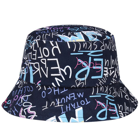 2023 Cotton Bucket Hats Women Hip Hop Summer Fedoras Fisherman Hat