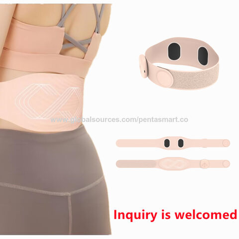 Customized factory model EMS heating massage belt for Abs and Lower back