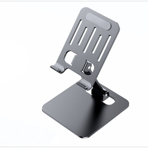 Aluminum Double Folding Bracket Stand For Smartphone Tablet