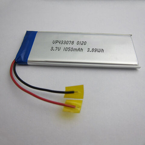 Buy Wholesale China Hot Selling 433078 Li-polymer 3.7v Battery