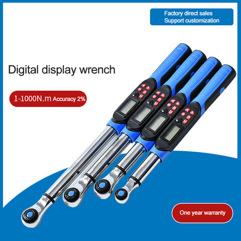 Electronic Digital Adjustable Torque Wrench,1~1000 Nm,portable ...