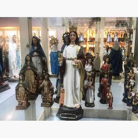 Wholesale Custom Resin Craft Christian Virgen De Santa Barbara ...