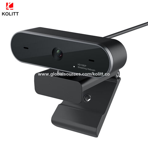 Webcam Full HD 2k Avec Micro et Lampe Intégré