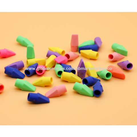 Buy Wholesale China Erasers For Pencils, 120 Pack, Pencil Top Erasers,  Eraser Caps, Kids, Cap Tops, Topper Erasers & Pencils at USD 0.006