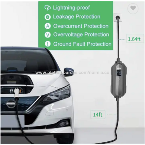 Buy Wholesale China 6a~16a Adjustable Type 1 Portable Ev Chargers
