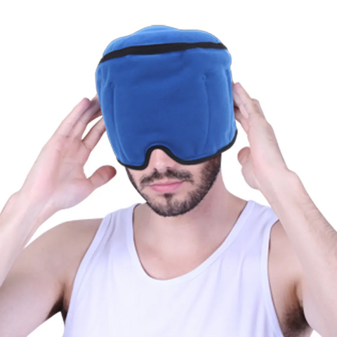 Compre Gorro De Gel Para Alivio De La Migraña De Fábrica, Paquete De Hielo  Para Envolver La Cabeza, Gorro De Hielo Para Aliviar El Dolor De Cabeza y  Alivio De Migraña Sombrero