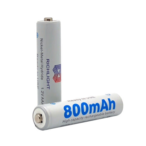 Buy Wholesale China China Supply Nimh 1.2v 1.2 V Size Aaa 800mah Hr03 ...