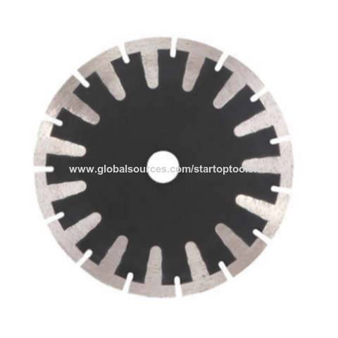 Precio de fábrica Disco de corte circular personalizado Segmentos en forma de T Hoja de sierra de diamante prensada en caliente para corte de granito for sale at factory direct price