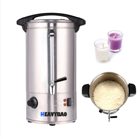 Buy Wholesale China Heavybao Wholesale Electric Small Heating Pot Wax  Melter Tank Paraffin Soy Wax Beeswax Melter Candle Melting Making Machine &  Wax Melter at USD 32
