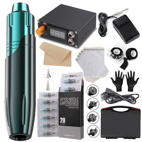 Buy Tattoo Gizmo Tattoo Machine Kit For Beginners with Stature Rotary Power  Supply, Needles Complete Tattoo Kit Tattoo Machine Full Kit For Artists  Online at Low Prices in India - Amazon.in