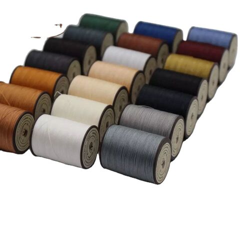 Buy Wholesale China 0.55mm Waxed Thread For Leather Sewing Polyester Waxed  Hemp Cord Thread Waxed String Beading Thread For Bracelet Wholesale & Waxed  Hemp Cord Waxed String Thread For Sewing at USD