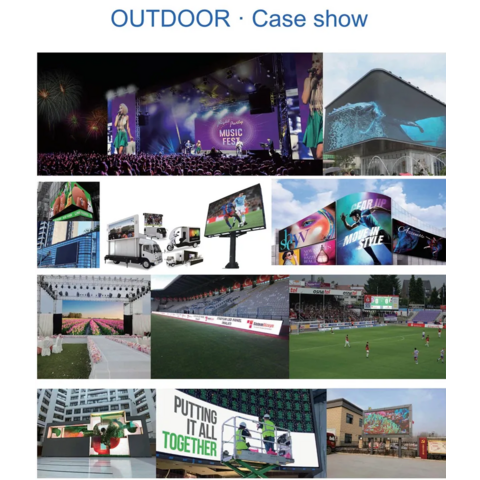 P2.5 High Brightness Supermarket Outdoor P3.91 Rental Led Display 500* ...
