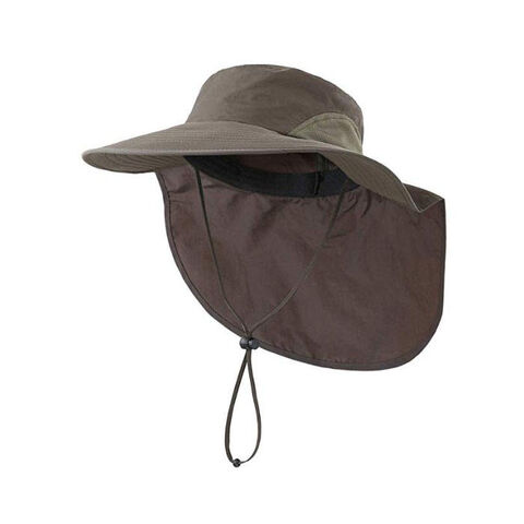 Premium Polyester Bucket Hat Outdoor Upf 50+ Sun Hat Wide Brim Mesh Fishing  Hat With Neck Flap Quick Drying - China Wholesale Polyester Bucket Hat $1.2  from Guangzhou New Apparel Trade Company