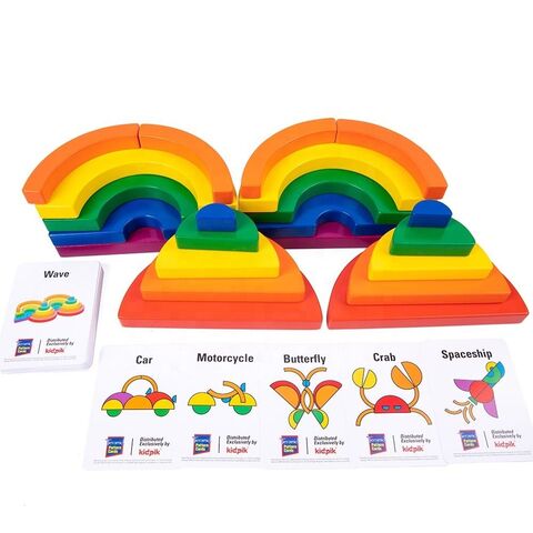 Kidpik rainbow hot sale blocks