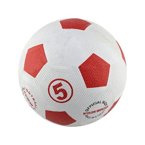 Heißer Verkauf Größe 5 Gummi Fußball mit Logo Druck Trainingsfußball