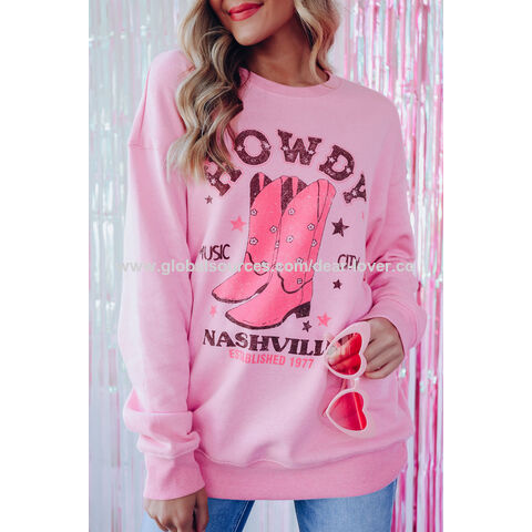 Victoria secret discount pink sweatshirt sale