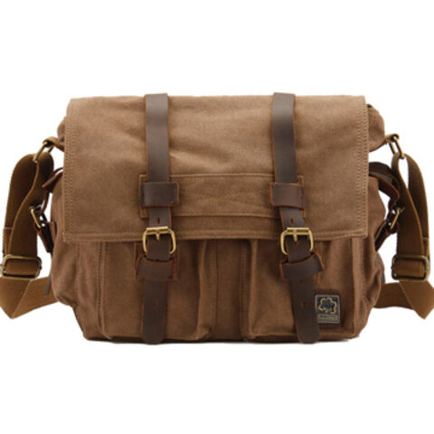 Leaper canvas messenger outlet bag