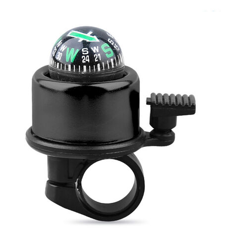 bicycle bell with compass