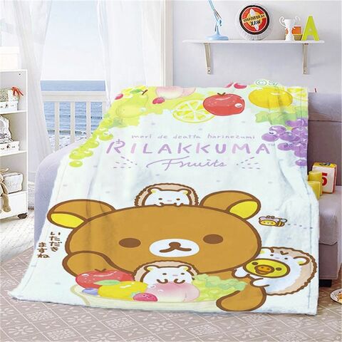 Bulk Buy China Wholesale Rilakkuma Summer Blanket For Decorative