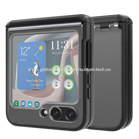Samsung Z Flip 5 Case With Tempered Glass & Hinge Protection