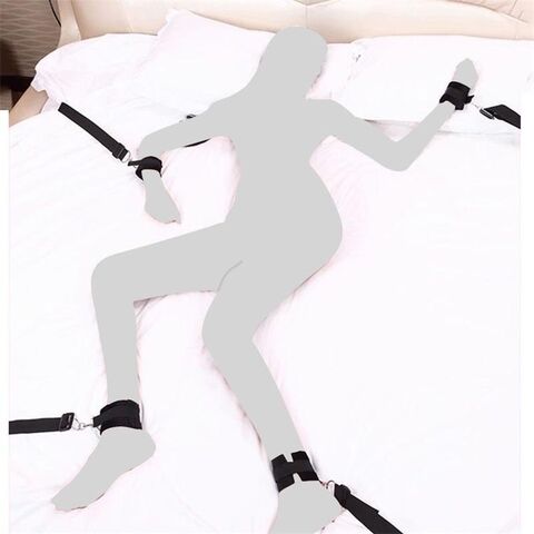 Wholesale Handcuffs Bondage Erotic Bed Webbing Sex Bondage Restraint System  Games For Adults Wrists Ankle Cuffs Sm Sex Toys - China Wholesale Sex  Bondage Bdsm Kit Restraints Set Sex Toys With $2.9
