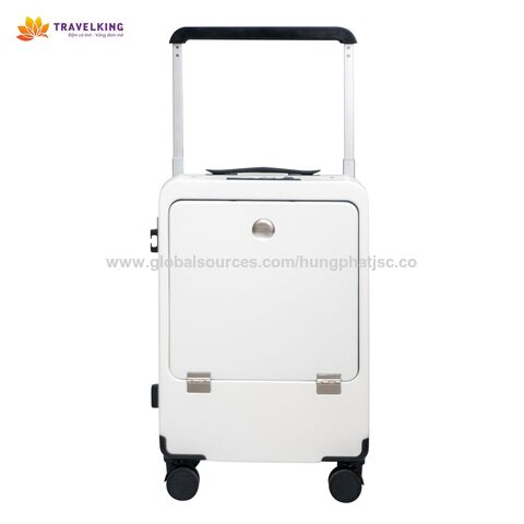 New Aluminum Travel Suit Business Luggage Trolley On Wheel 20''24