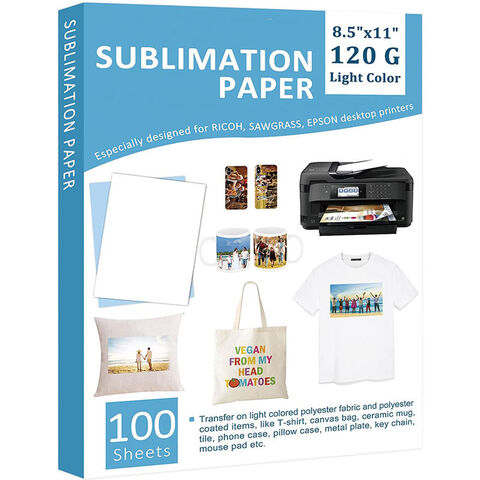 One Box 100 Sheets A4 Dye Sublimation Transfer Paper Heat Press