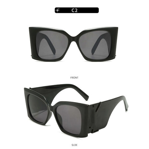 2023 wholesale cheap custom logo designer shades luxury driving square  polarized sport sunglasses for men women