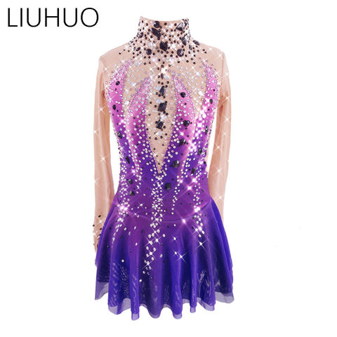 Figure Skating Dress Girls Purple Performance Wear Competition Dance Costumes Solid Color - Explore China Wholesale Ice Skating Dress Purple and Skating Dress Long Sleeves, Figure Skating Dress Girls, Performance Wear | Figure Skating Dress Girls Purple Performance Wear Competition Dance Costumes Solid Color - Explore China Wholesale Ice Skating Dress Purple and Skating Dress Long Sleeves, Figure Skating Dress Girls, Performance Wear |