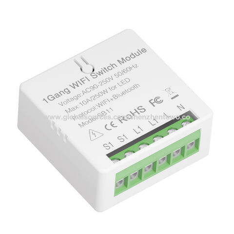 Buy Wholesale China 1-gang Smart Switch Module ， Wifi Led Light Switch ...