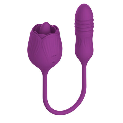 Venta caliente 3 en 1 juguete sexual chica masturbador-vagina masajeador clitori estimulador succión Ted lengua silicona consolador rosa vibrador for sale at factory direct price