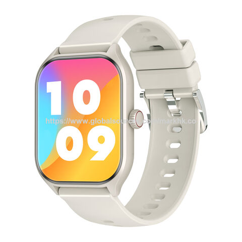 Smartwatch con pantalla táctil completa de 1.9" para teléfonos Android e iOS con monitor de frecuencia cardíaca y oxígeno en sangre
