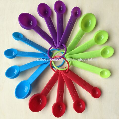 Logo Branded Plastic Adjustable Measuring Spoon from Teaspoon