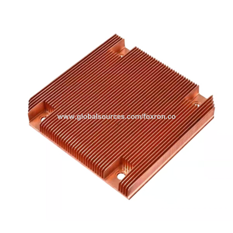 Customized Skiving Heat Sink Cpu Water Cooling Skived Heatsink Spade ...