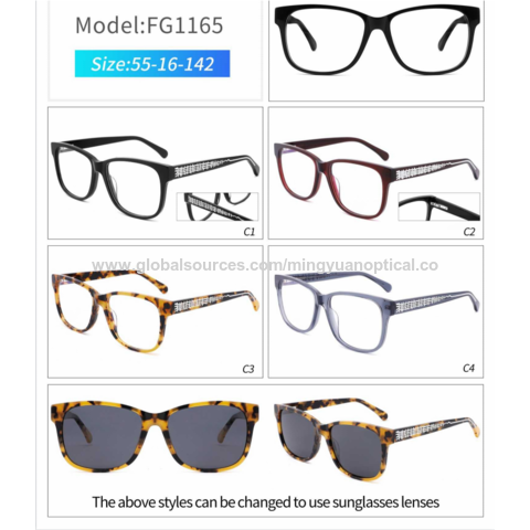 Fashionable Unisex Optical Frame In Stock 10 - Explore China Wholesale ...
