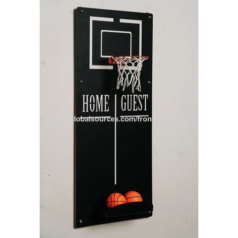 Custom store Name Basketball Hoop Wall Decor - Metal Wall Decor, Metal Wall Art,Housewarming gift,Basketball Gifts,Hoop,Wall Decor,Office Wall Art