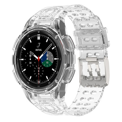 Bracelet en Siliconen pour Samsung Galaxy Watch 4, Watch 4 Classic