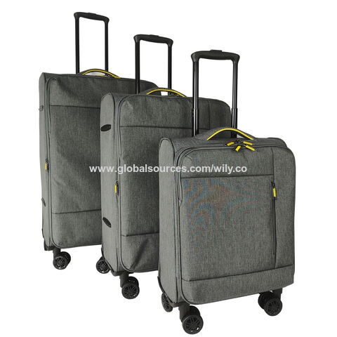 Bolsa de viaje suave con ruedas, bolsa de viaje impermeable con ruedas,  equipaje de mano con ruedas, bolsas de fin de semana para mujeres (color