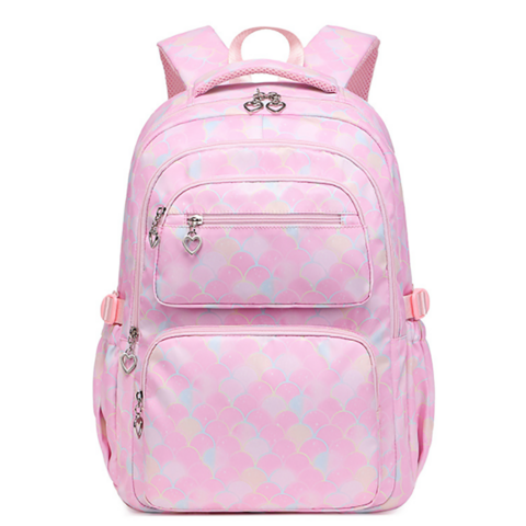 MOCHILA PARA ORDENADOR PORTÁTIL PARA MUJER, ESCOLARES PARA ADOLESCENTES,  MULTIBOLSILLOS, ALTA CAPACIDAD, BOLSO DE LIBROS- PURPURA