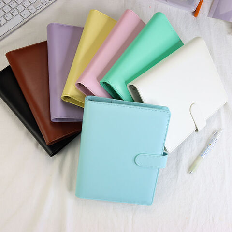 Buy Wholesale China A5 6 Metal Leather Notebooks Ring Six Holes Pu A6 ...